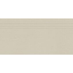Tubądzin, Industrio, TUBĄDZIN INDUSTRIO CREAM STOPNICA MAT REKTYFIKOWANA 29.8X59.8X0.8 