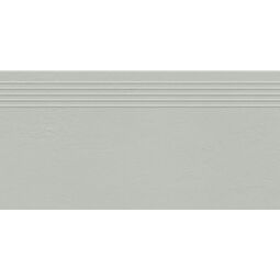 Tubądzin, Industrio, TUBĄDZIN INDUSTRIO GREY STOPNICA MAT REKTYFIKOWANA 29.8X59.8X0.8 