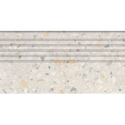 Tubądzin, Macchia, TUBĄDZIN MACCHIA BEIGE MAT STOPNICA REKTYFIKOWANA 29.8X59.8X0.8 