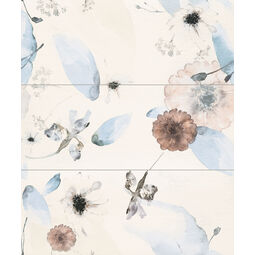 Tubądzin, Mild Garden, TUBĄDZIN MILD GARDEN 1 DEKOR KPL=3 SZT 89.4X74.8 