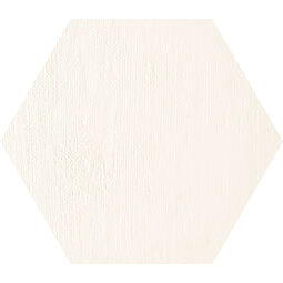 Tubądzin, Mild Garden, TUBĄDZIN MILD GARDEN WHITE HEX DEKOR 19.2X22.1 