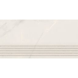 Tubądzin, Onix, TUBĄDZIN ONIX PEARL MAT STOPNICA PODŁOGOWA 59.8X29.6X0.8 