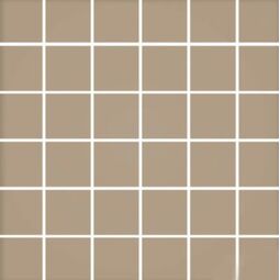 Tubądzin, Pastel, TUBĄDZIN PASTEL CAPPUCCINO MAT MOZAIKA KWADRATOWA 30.1X30.1 