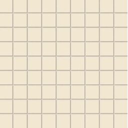 Tubądzin, Pastel, TUBĄDZIN PASTEL KOŚĆ SŁONIOWA MAT MOZAIKA KWADRATOWA 30.1X30.1 