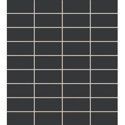 Tubądzin, Pastel, TUBĄDZIN PASTEL MOZAIKA ŚCIENNA KWADRATOWA GRAFITOWA 30.1X30.1 