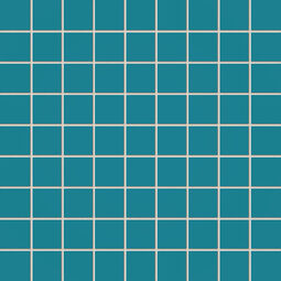 Tubądzin, Pastel, TUBĄDZIN PASTEL MOZAIKA ŚCIENNA KWADRATOWA TURKUS 30.1X30.1 