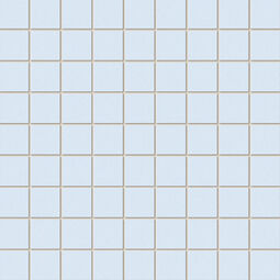 Tubądzin, Pastel, TUBĄDZIN PASTEL BŁĘKITNY MAT MOZAIKA KWADRATOWA 30.1X30.1 