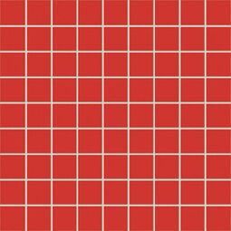Tubądzin, Pastel, TUBĄDZIN PASTEL CZERWONY MAT MOZAIKA 30.1X30.1 