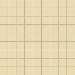 Tubądzin, Pastel, TUBĄDZIN PASTEL WANILIOWY MAT MOZAIKA KWADRATOWA 30.1X30.1 