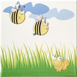 Tubądzin, Pastel, TUBĄDZIN PASTEL ROBACZKI 2 DEKOR 20X20 