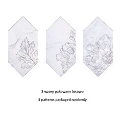 Tubądzin, Rochelle, TUBĄDZIN ROCHELLE FLEUR FORM DEKOR 14.8X22.5 