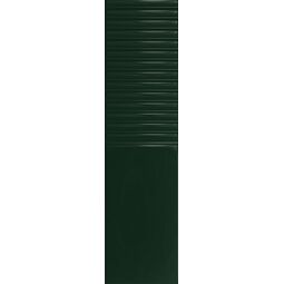 Tubądzin, Groove, TUBĄDZIN GROOVE GREEN 2 GLOSS STR PŁYTKA ŚCIENNA 7.8X29.8 
