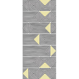 Vives, Inuit, VIVES SASAK-7 BLACK DEKOR 25X75 