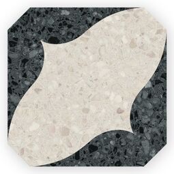 Vives, Niza, VIVES CERBERE NEGRO OCTOGONO GRES 20X20 