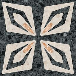 Vives, Niza, VIVES VIETRI-R NEGRO GRES REKTYFIKOWANY 20X20 