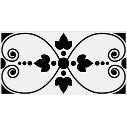 Vives, Rivoli, VIVES ROSIERS NEGRO PŁYTKA ŚCIENNA 10X20 