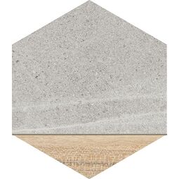 Vives, Seine, VIVES LIGARD GRIS HEXAGONO GRES 23X26.6 