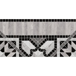 Vives, Via Appia, VIVES (WYPRZEDAŻ) SAMOS NEGRO LISTWA 21.7X43.5 