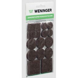 Weninger, Akcesoria, WENINGER SAMOPRZYLEPNE PODKŁADKI FILCOWE KOMPLET 10 SZT. 